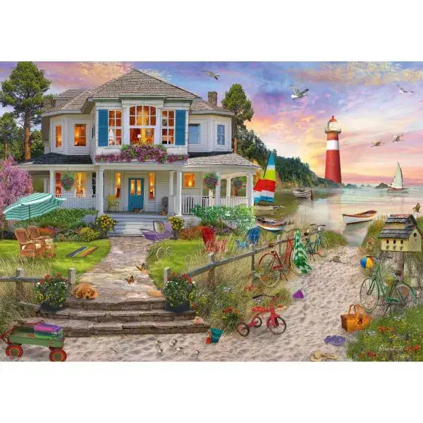 Schmidt Spiele Das Strandhaus, 1.000 Teile Puzzle Verkauf
