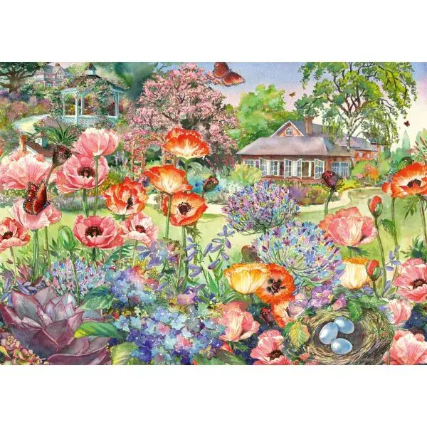 Schmidt Spiele Blühender Garten, 1.000 Teile Puzzle Schlussverkauf