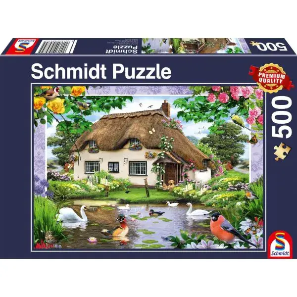 Schmidt Spiele Romantisches Landhaus, 500 Teile Puzzle Fabrikverkauf
