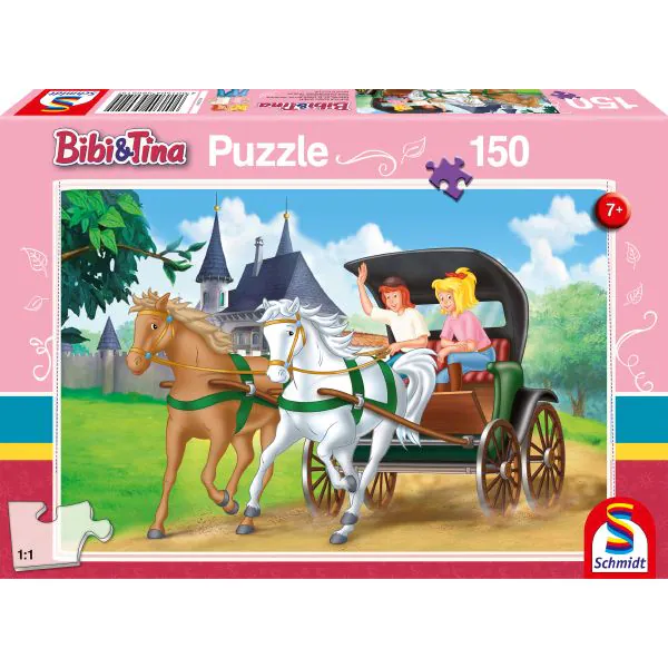 Schmidt Spiele Bibi & Tina: Kutschfahrt, 150 Teile Kinderpuzzle Günstig kaufen
