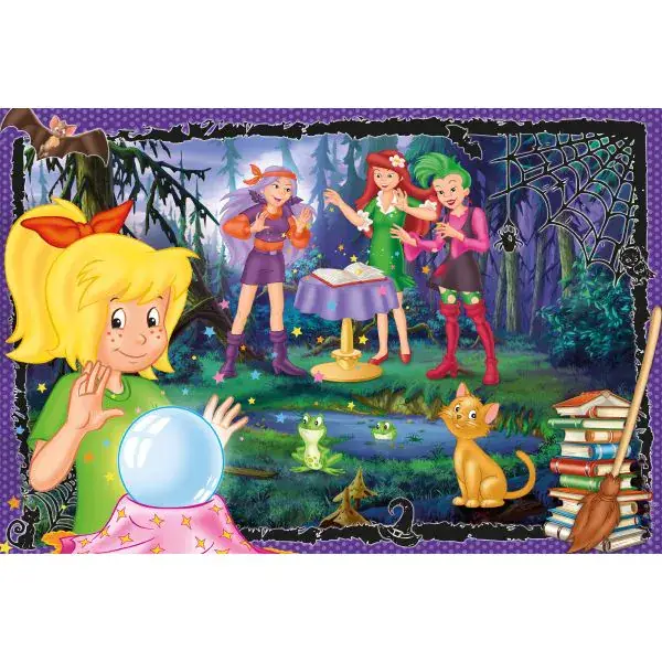 Schmidt Spiele Bibi Blocksberg: Voll verhext, 60 Teile Kinderpuzzle Begrenztes Angebot