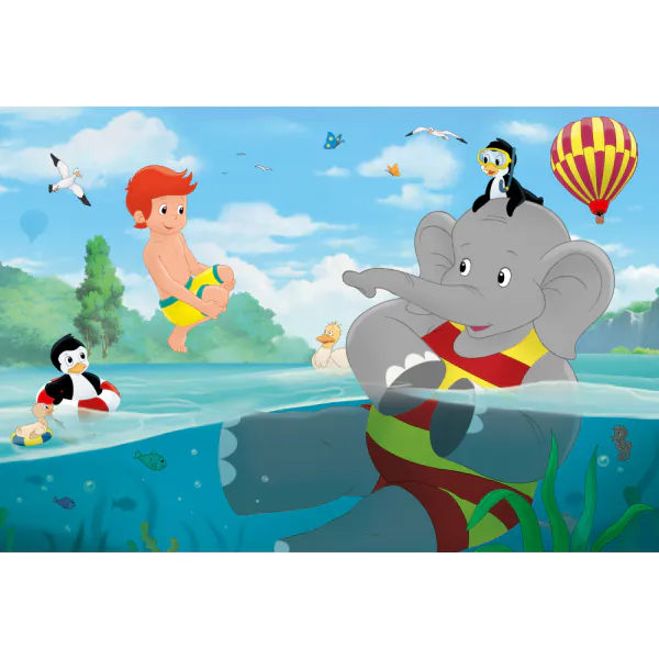 Schmidt Spiele Benjamin Blümchen: Sport und Spiel mit Törööö!, 3x48 Teile Kinderpuzzle Online Shopping