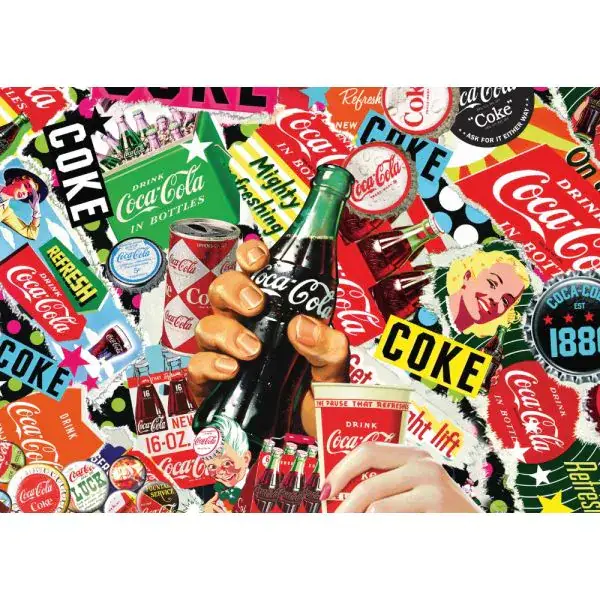 Schmidt Spiele Coca Cola: is it!, 1.000 Teile Puzzle Jubiläumsangebot