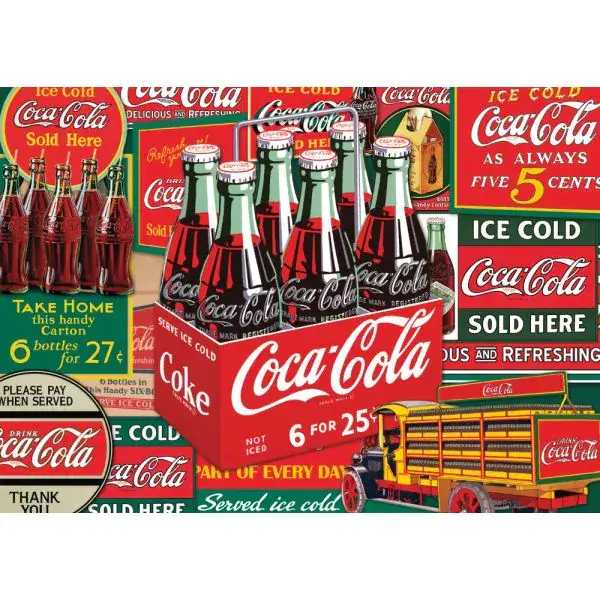 Schmidt Spiele Coca Cola: Klassiker, 1.000 Teile Puzzle Heißer Verkauf