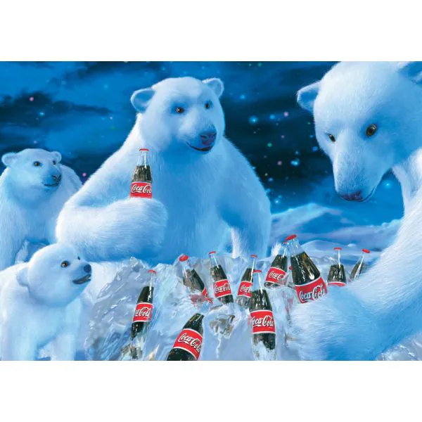 Schmidt Spiele Coca Cola: Polarbären, 1.000 Teile Puzzle Top Angebot