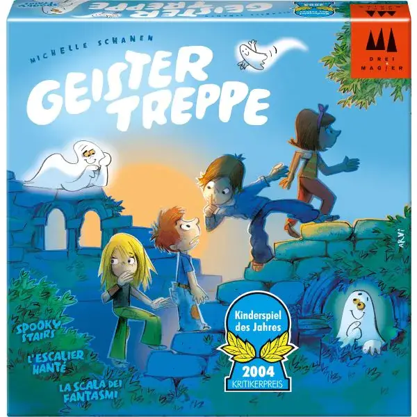 Schmidt Spiele Drei Magier®: Geistertreppe, Kinderspiel Kostenlose Rückgabe