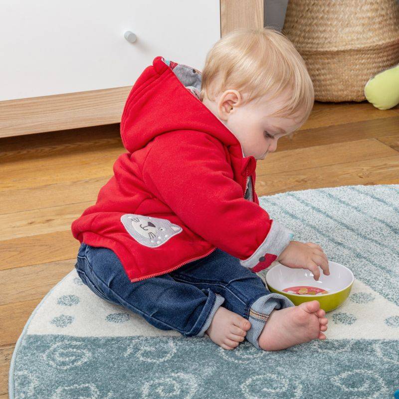 Sigikid Melamin Kinderschüssel Hund Saisonschlussverkauf