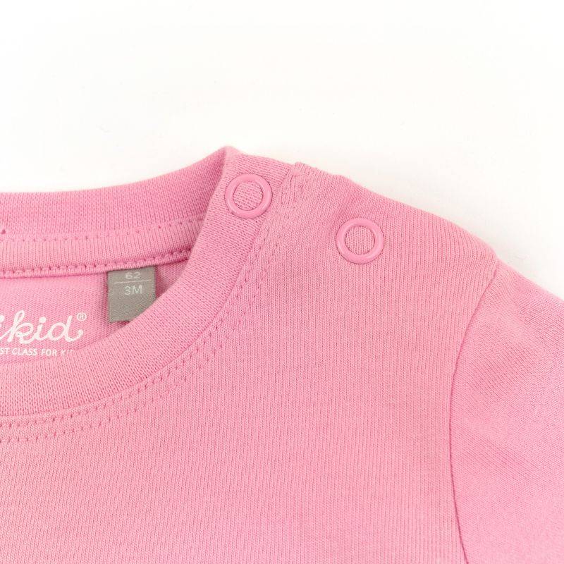 Sigikid Rosa Baby T-Shirt mit Herzchen Stickerei Vatertagsangebot