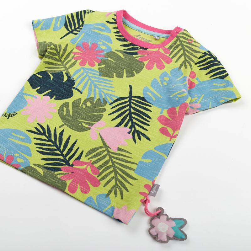 Sigikid Baby T-Shirt mit Palmen Print Lagerräumung