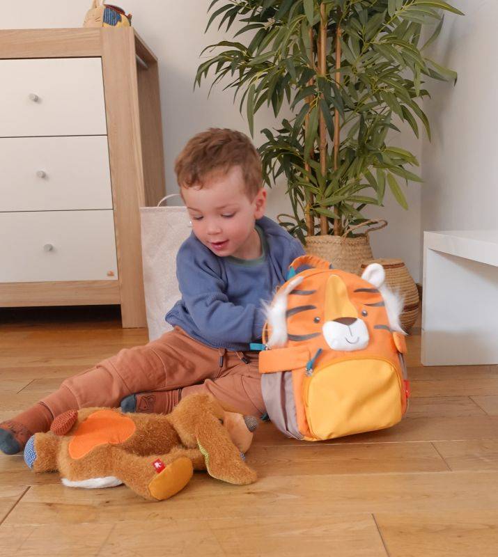 Sigikid Kinder Pfötchen-Rucksack Tiger Blitzangebot