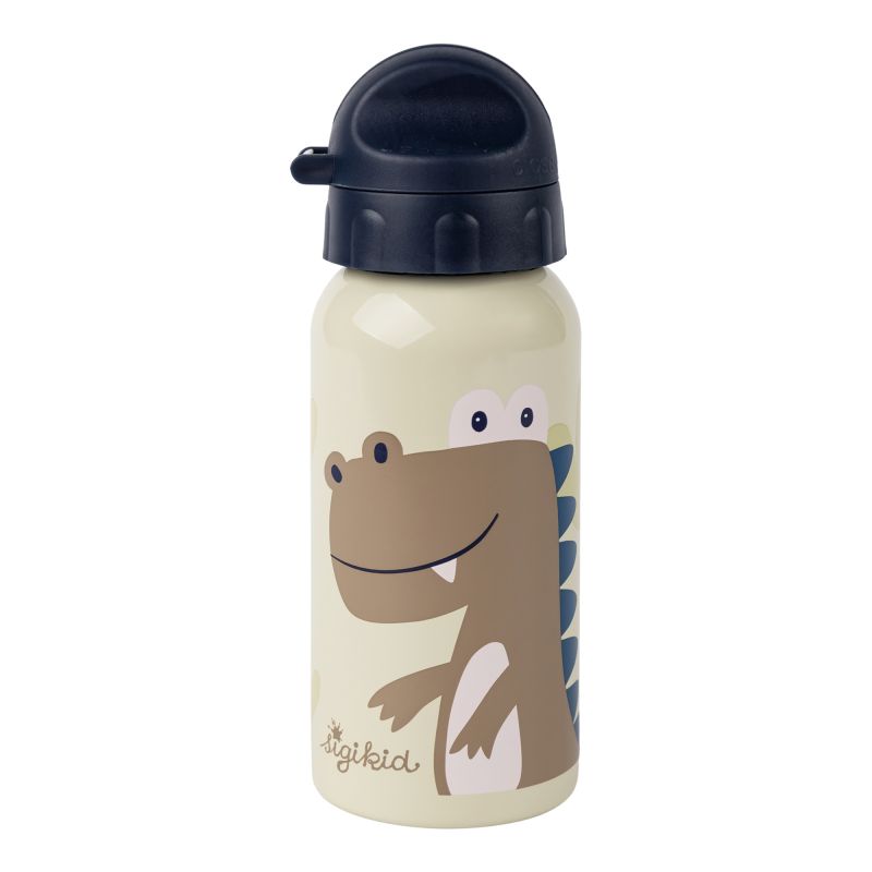 Sigikid Kinder Set 400 ml Edelstahl-Trinkflasche und Brotbox, Dino JETZT KAUFEN
