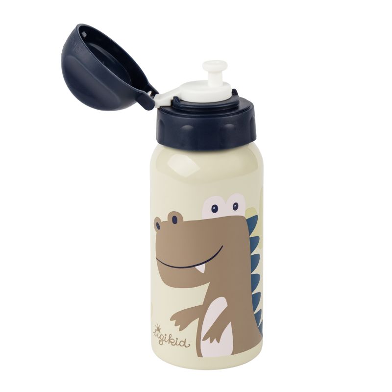 Sigikid Kinder Set 400 ml Edelstahl-Trinkflasche und Brotbox, Dino JETZT KAUFEN