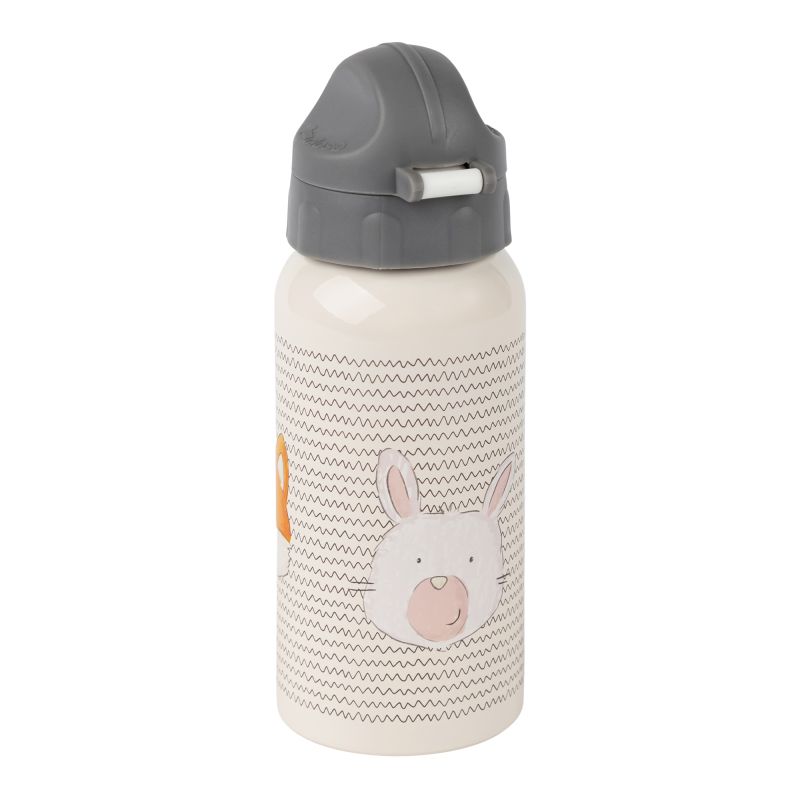 Sigikid Kinder Set 400 ml Edelstahl-Trinkflasche und Brotbox, Hase Letzte 2 Tage