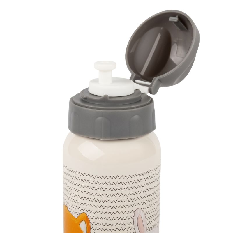 Sigikid Kinder Set 400 ml Edelstahl-Trinkflasche und Brotbox, Hase Letzte 2 Tage