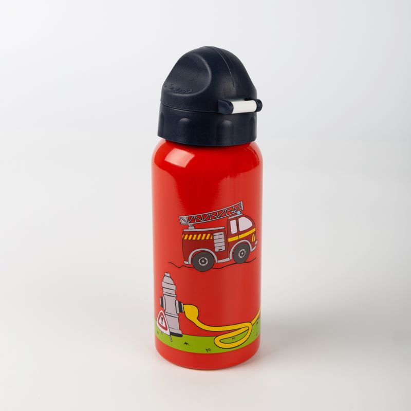 Sigikid Kinder Edelstahl-Trinkflasche Feuerwehrmann Frido Firefighter Vierteljährliche Förderung