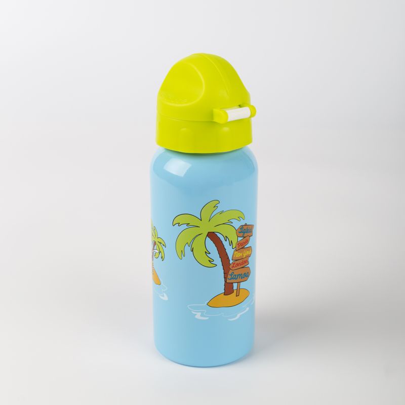 Sigikid Kinder Edelstahl-Trinkflasche Pirat Sammy Samoa Nur noch ein Tag übrig