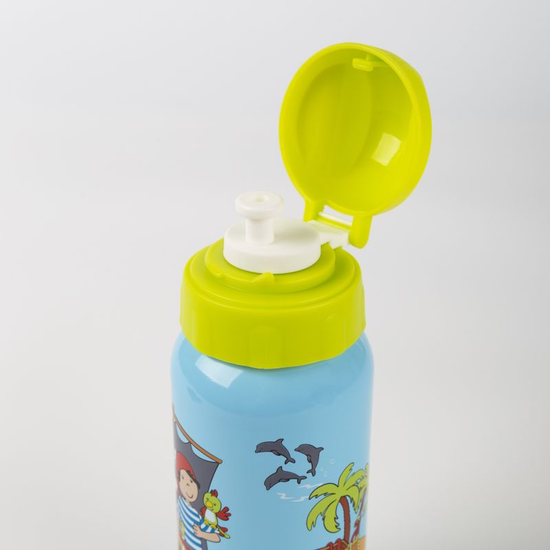 Sigikid Kinder Edelstahl-Trinkflasche Pirat Sammy Samoa Nur noch ein Tag übrig