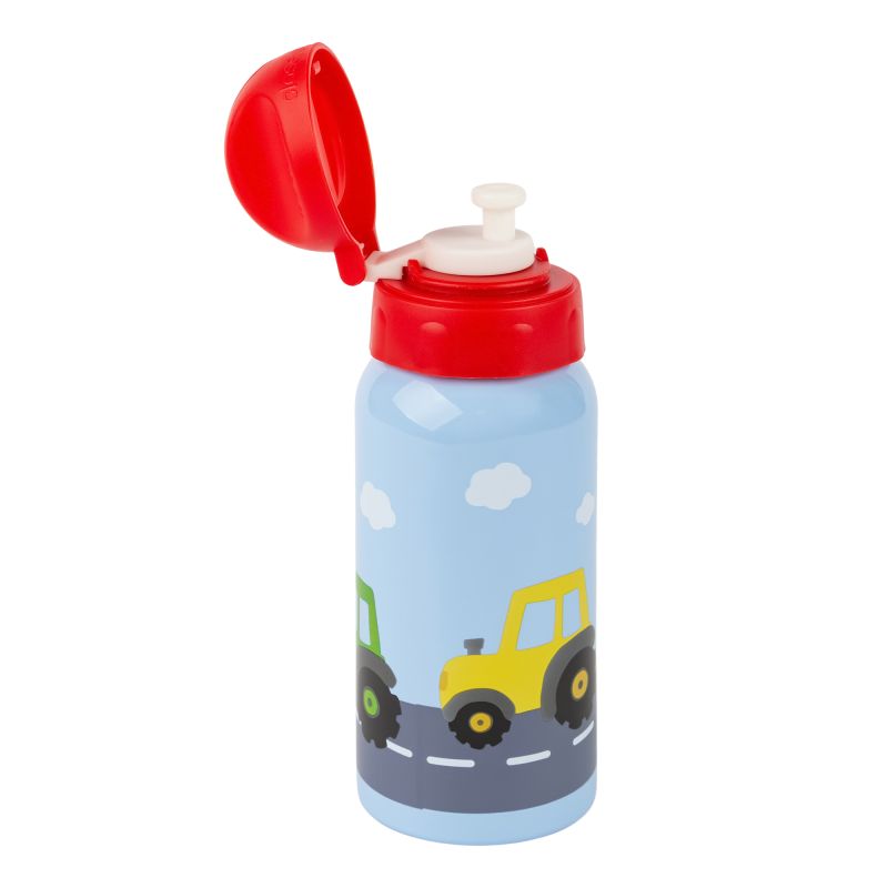 Sigikid Edelstahl Kinder Trinkflasche Traktor, 400ml Super Rabatt