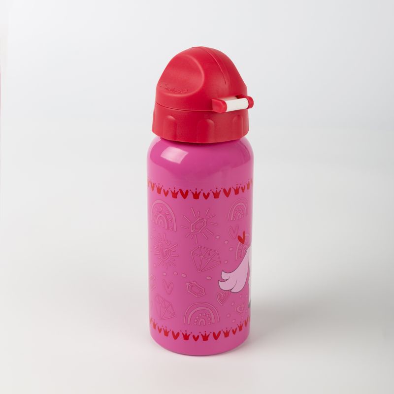 Sigikid Kinder Edelstahl-Trinkflasche Prinzessin Pinky Queeny Begrenzt auf 3 Tage