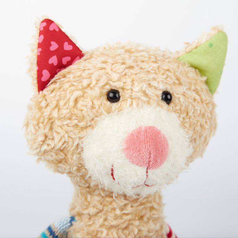 Sigikid Kuscheltier Katze im Patchworkstyle Jubiläumsangebot