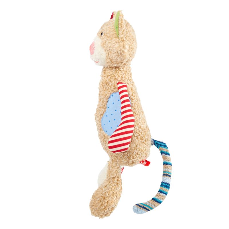 Sigikid Kuscheltier Katze im Patchworkstyle Jubiläumsangebot