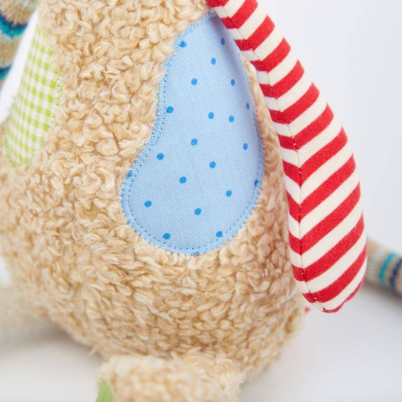 Sigikid Kuscheltier Katze im Patchworkstyle Jubiläumsangebot
