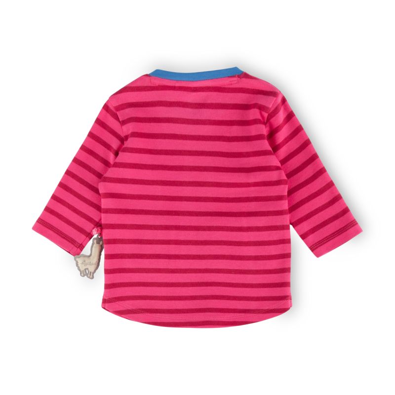 Sigikid Baby Longshirt Crazy Lama, pink gestreift Bis zu 55% Rabatt