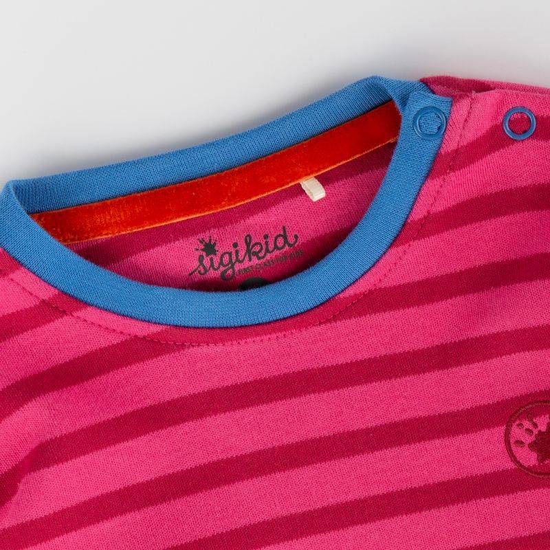 Sigikid Baby Longshirt Crazy Lama, pink gestreift Bis zu 55% Rabatt