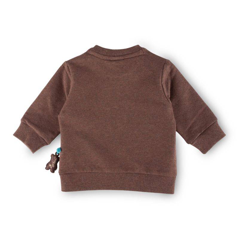 Sigikid Baby Sweatshirt Bär, braun Riesige Rabatte