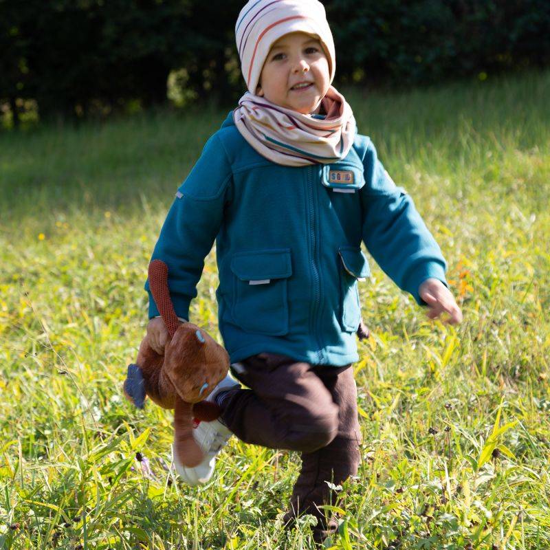 Sigikid Kinder Fleecejacke, grün Kostenloser Versand international