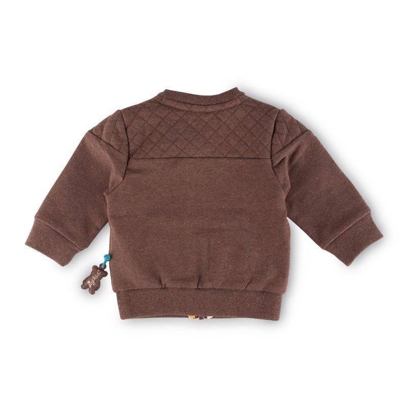 Sigikid Baby Sweatjacke, braun Black Friday Preise