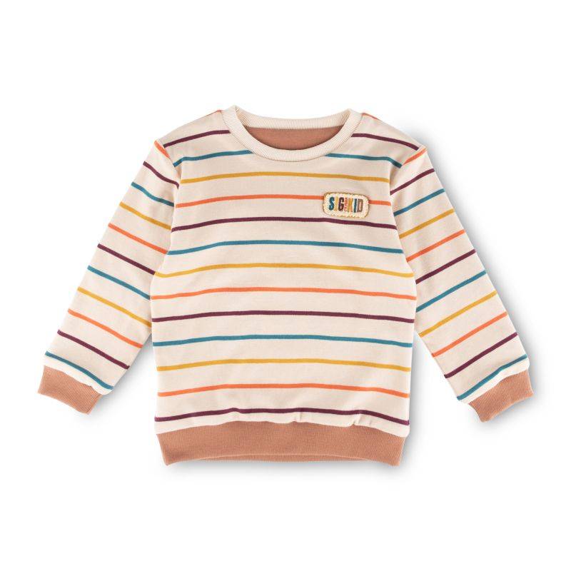 Sigikid Kinder Wendeshirt Fuchs, bunt gestreift oder braun Rabatte dieses Monats