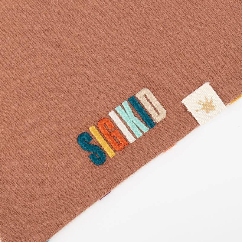 Sigikid Baby Wendehalstuch, bunt gestreift oder dunkelbraun Hotsell