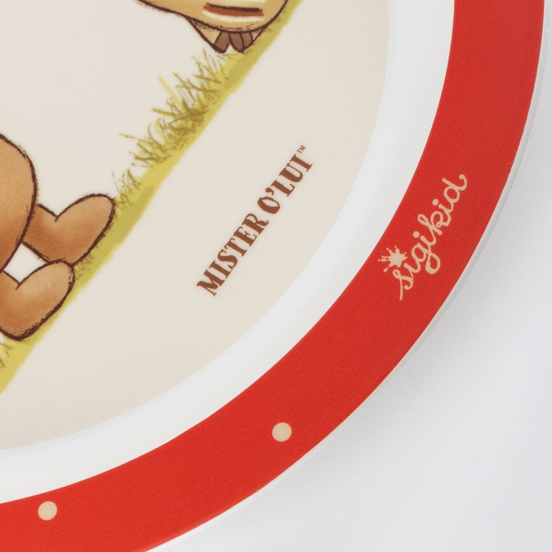 Sigikid Kinder Teller Mister O'Lui Biberbär, rPET Fabrik Onlineshop