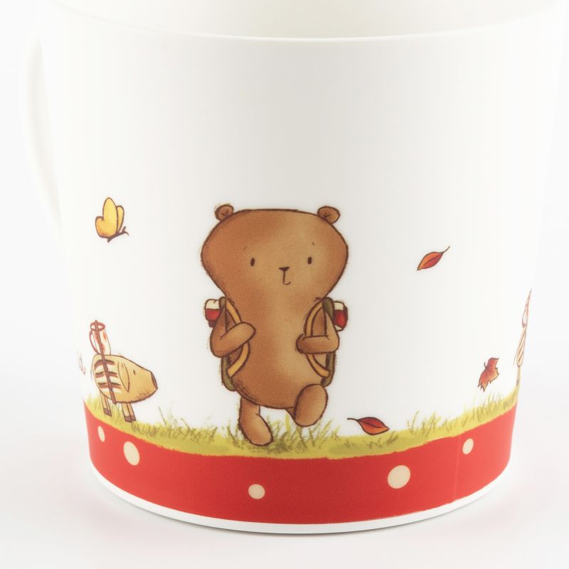 Sigikid Kinder Camping Tasse Mister O'Lui Biberbär, rPET Sonderangebot