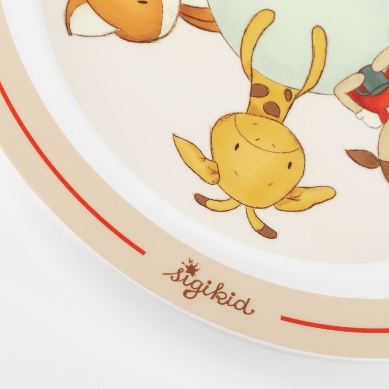 Sigikid Kinder Teller Mister O'Lui Kuschelfreunde, rPET Günstig kaufen