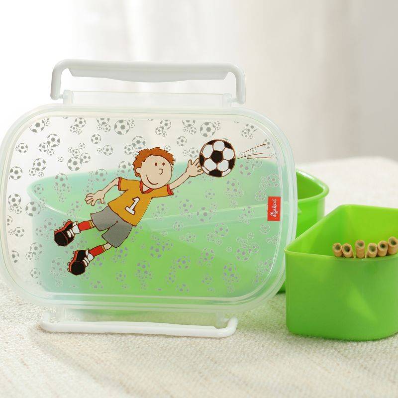 Sigikid Kinder Brotzeitbox für Fußballfans mit Kily Keeper Tiefpreis