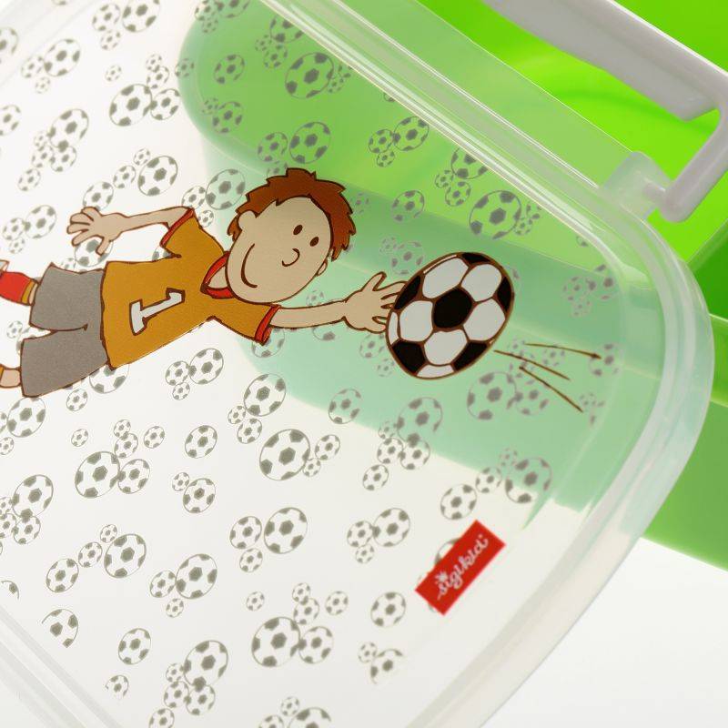 Sigikid Kinder Brotzeitbox für Fußballfans mit Kily Keeper Tiefpreis