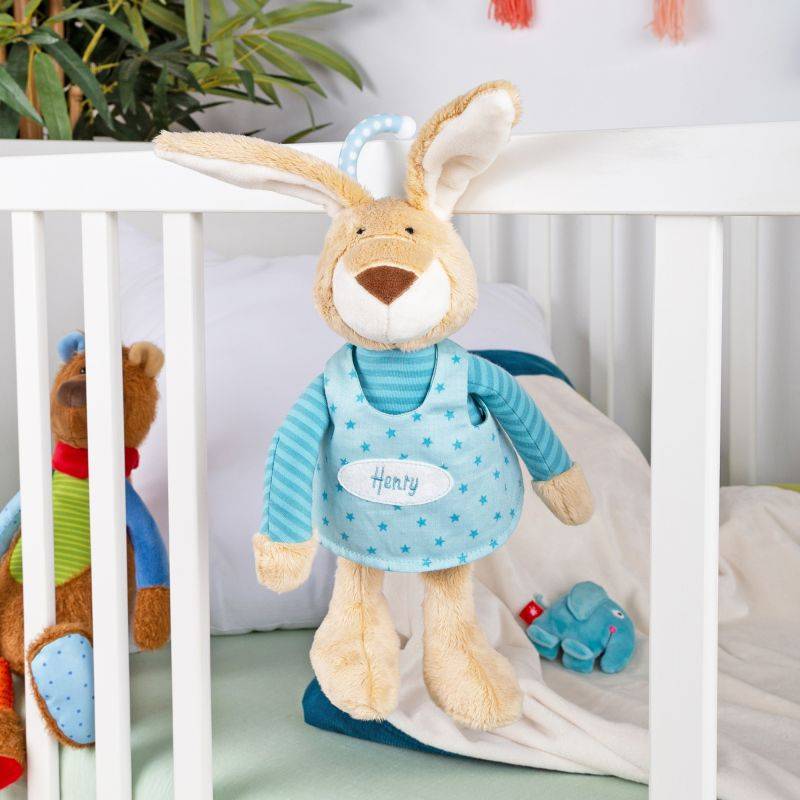 Sigikid Namensspieluhr Hase türkis Sonderangebot