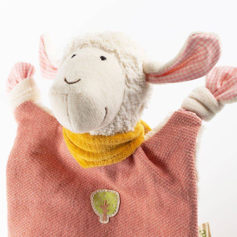 Sigikid Schnuffeltuch Schaf, Green Collection Großer Ausverkauf