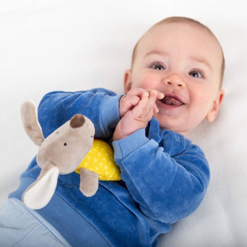 Sigikid Babyrassel Hund, Red Stars Zeitbegrenzte Promotion