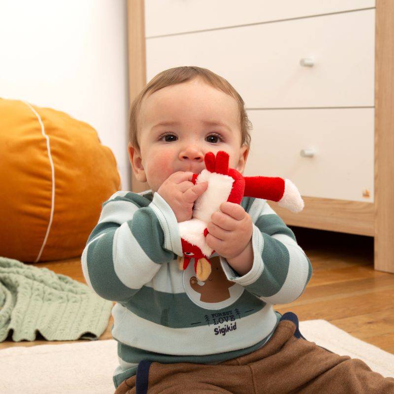 Sigikid Baby Rassel Fuchs, Red Stars Meist gekauft