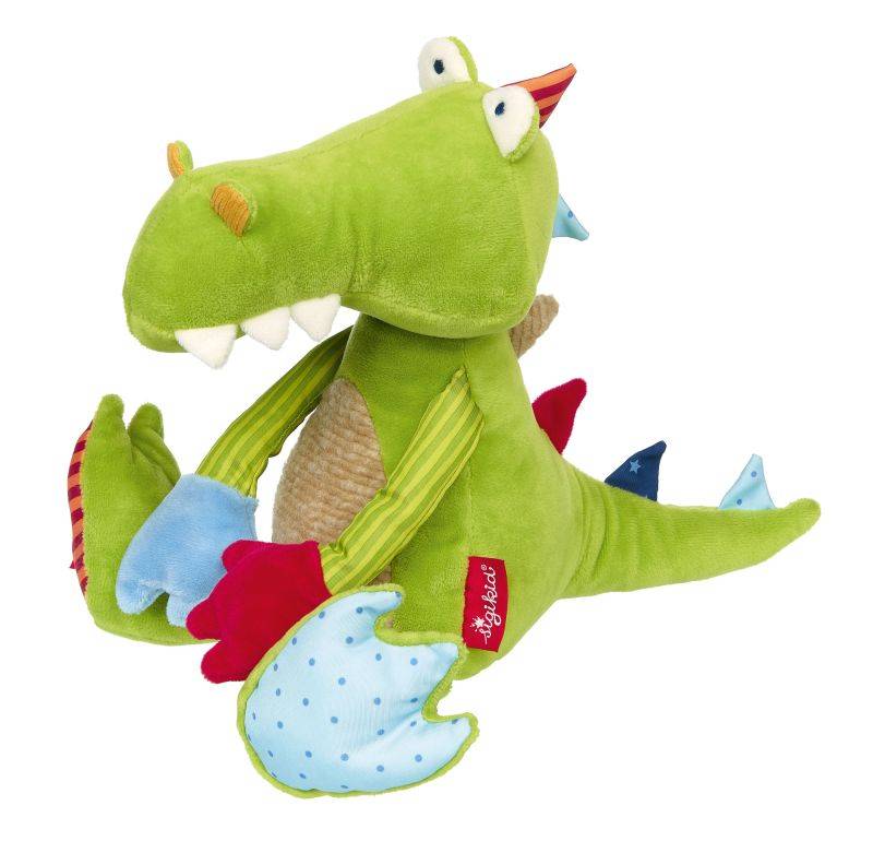 Sigikid Kuscheltier Krokodil, Patchwork Sweety Limitierter Zeitrabatt