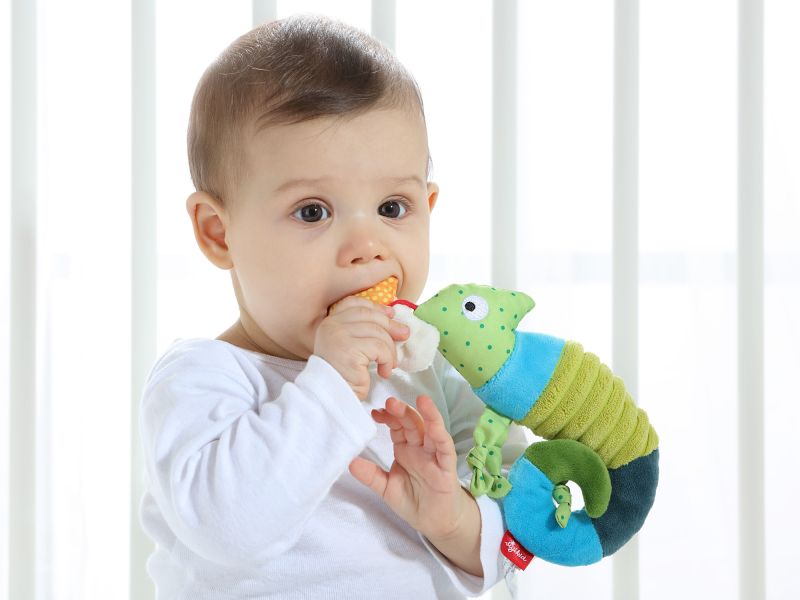 Sigikid Anhänger Babyschale Chamäleon Osterangebot