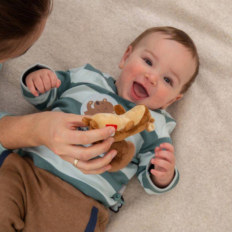 Sigikid Baby Rassel Eichhörnchen, Red Stars Vatertagsangebot