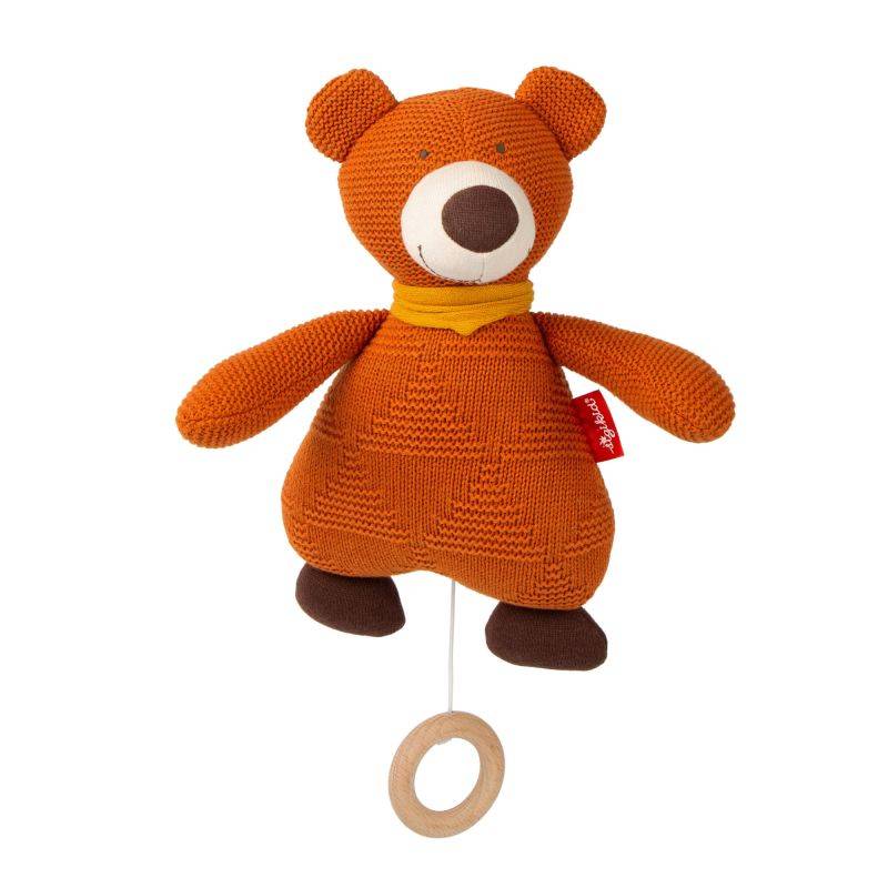 Sigikid Baby Strick-Spieluhr Bär Valentinstagsangebot