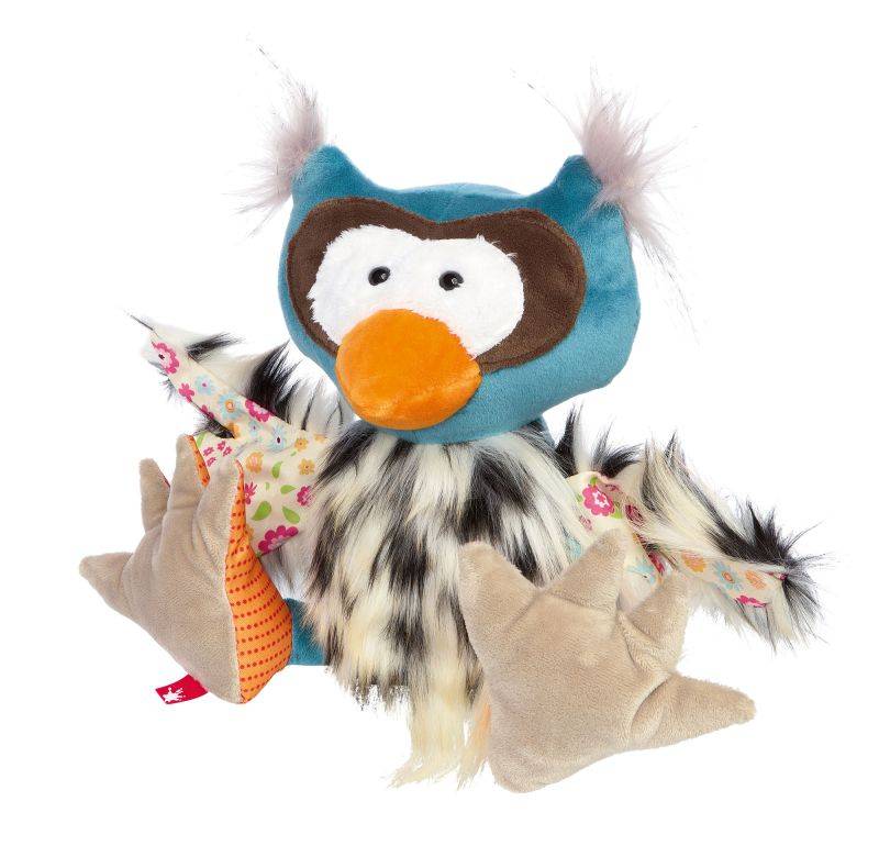 Sigikid Kuscheltier Eule, Patchwork Sweety Räumungsverkauf