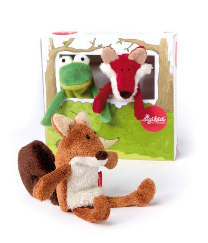 Sigikid Fingerpuppenset Waldfreunde Tägliche Deals