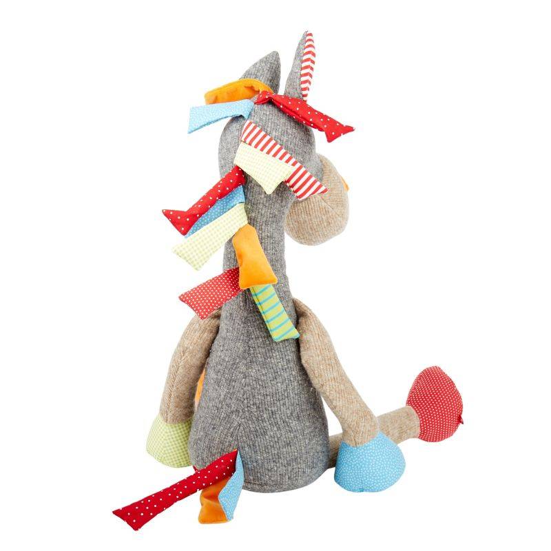Sigikid XXL Kuscheltier Pferd im Patchworkstyle Begrenzte Freigabe