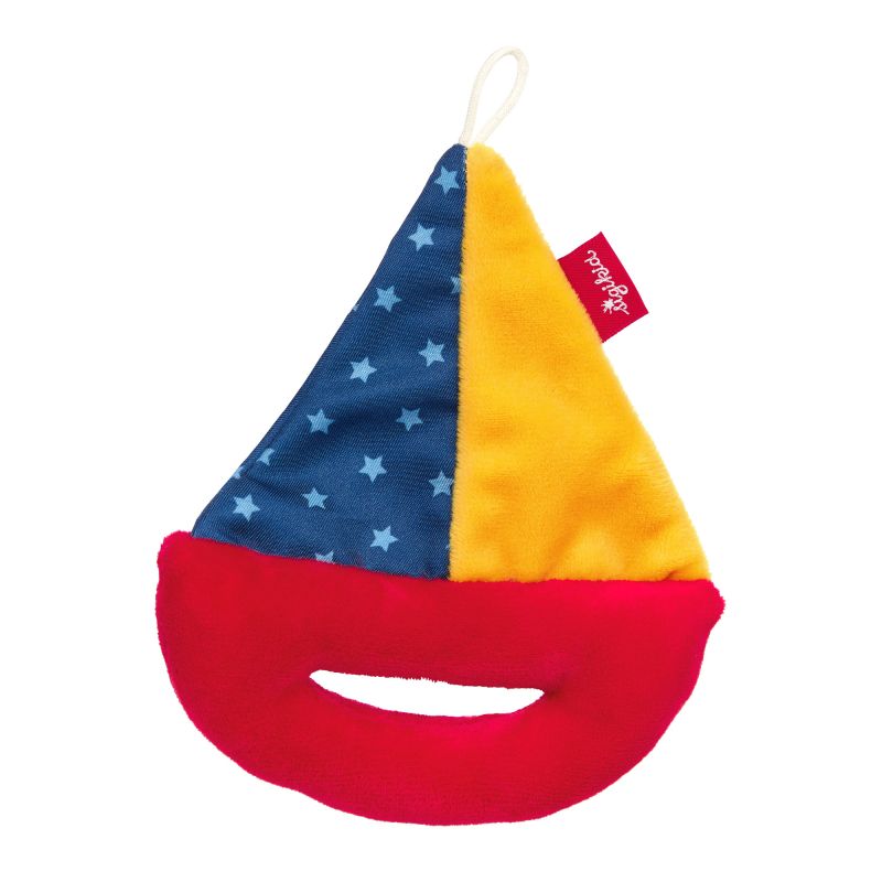 Sigikid Baby Greifling Segelboot, Red Stars Letzte 3 Tage